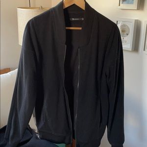 T Alexander Wand Cotton Bomber Jacket